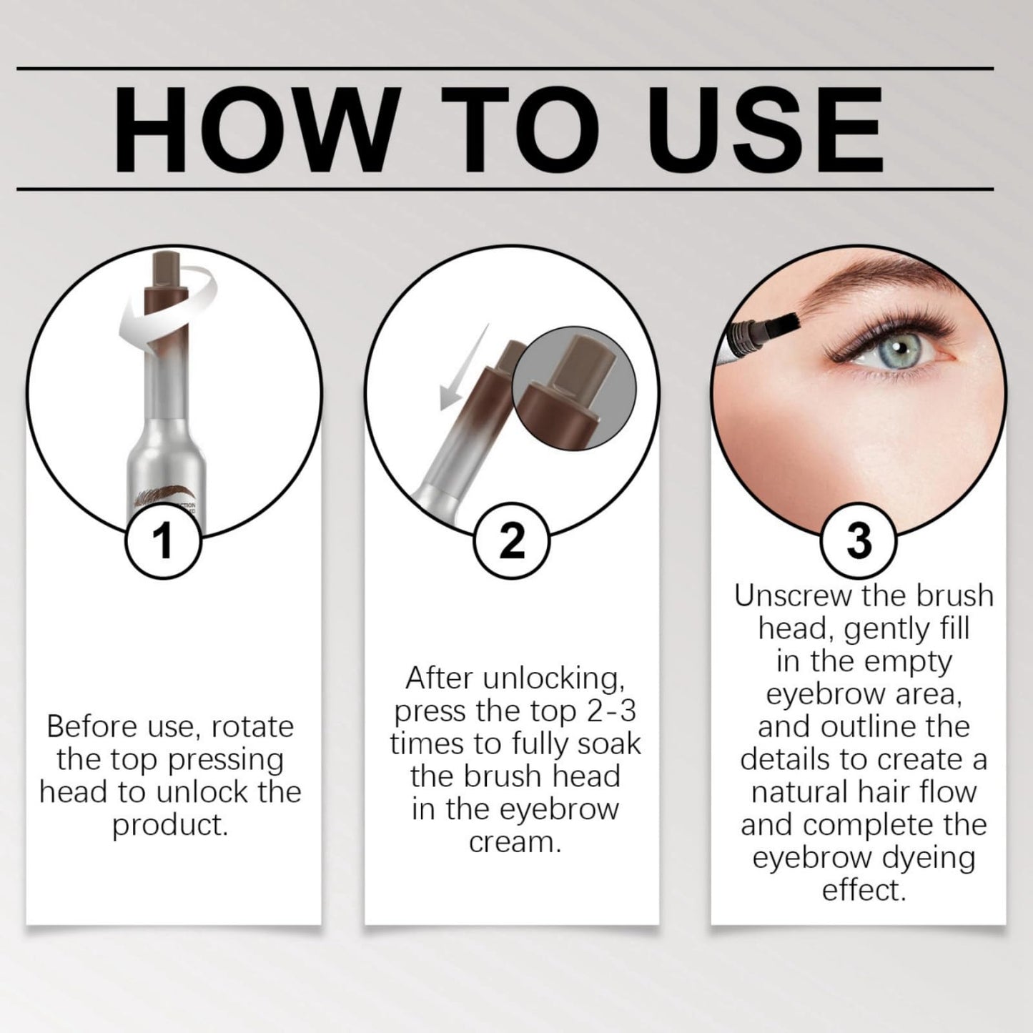 SingHao Brow-Fection Angled Brush Eyebrow Pencil,Liquid Eyebrow Pen,Shaping Outlining Filling Eyebrow Makeup,Liquid Eyebrow Brush,Natural Brows Eyebrow Pen,Makeup Eyebrow Pencil,Waterproof Brow Pen#01
