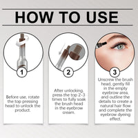 SingHao Brow-Fection Angled Brush Eyebrow Pencil,Liquid Eyebrow Pen,Shaping Outlining Filling Eyebrow Makeup,Liquid Eyebrow Brush,Natural Brows Eyebrow Pen,Makeup Eyebrow Pencil,Waterproof Brow Pen#01