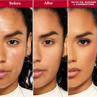 SHEBEEDO Primer Makeup, Secure The Sweat Waterproof Mattifying Primer, Oil Sucker Primer Makeup, Full Coverage Foundation Base Long Lasting Primer, Natural Firming Matte Primer Makeup