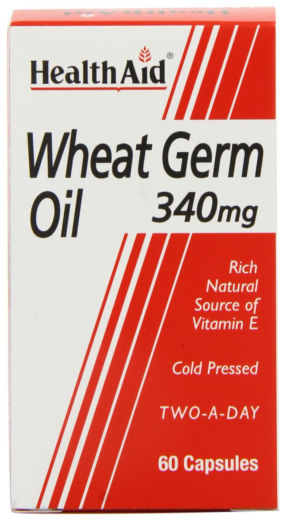 HealthAid Wheat Germ Oil 340mg 60 Capsules