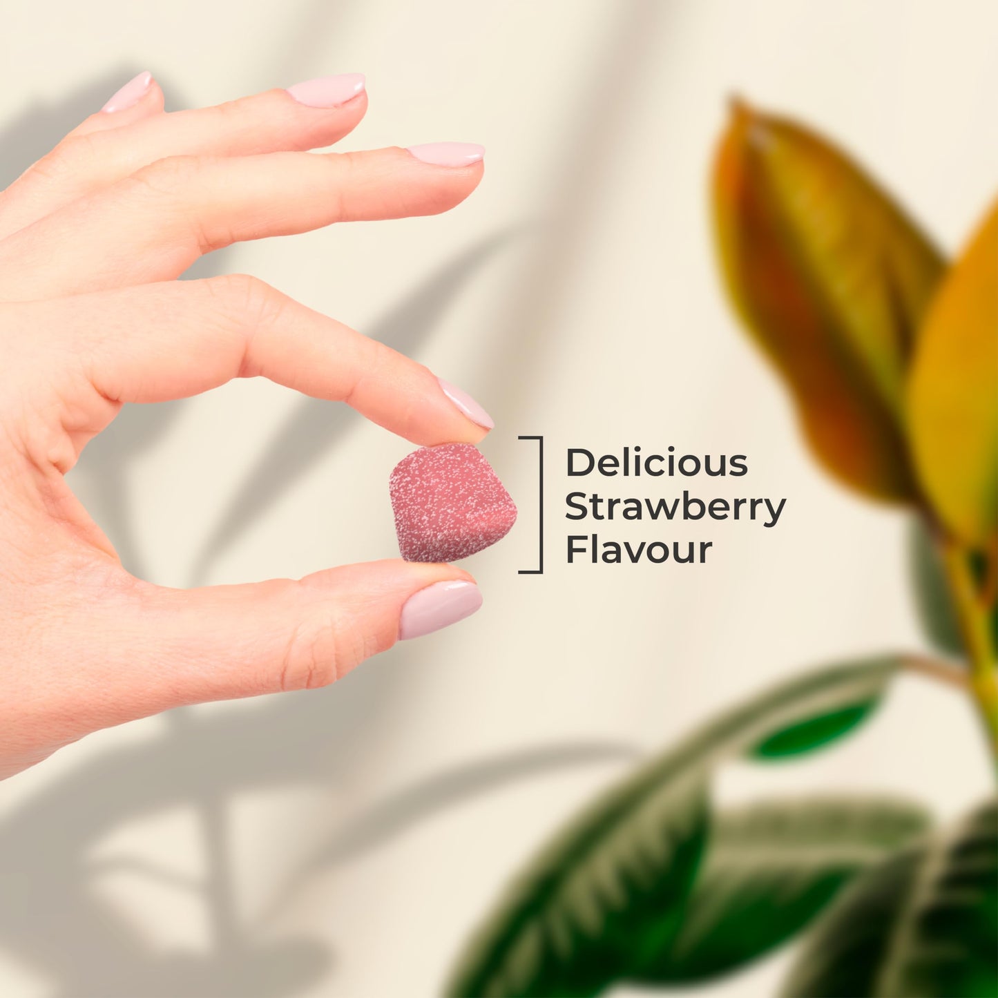 Magnesium Gummies | Magnesium Citrate with Vitamin C | 60 Vegan Gummies - Great Tablet Alternative | Strawberry Flavour | by Nature's Truth