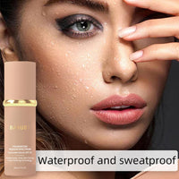 SONGQEE 4 In 1 Foundation Liquid, Hydrating Medium Full Coverage Concealer with Spf 50+, Bio Foundation Light, Color Correcting Primer, Natural Face Base Tone Makeup, Longwearing & Waterproof