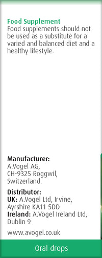 A.Vogel Avena Sativa Oat Drops | Food Supplement | Organically Grown Fresh Avena Sativa | Suitable for Vegans | 50ml