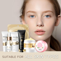 TBeautfave Skincare Gift Set for Teenage Girls, Snail Skin Care Sets & Kits, Moisturizing Skincare Sets, Pamper Sets for Women Gifts, Hydrating & Nourishing