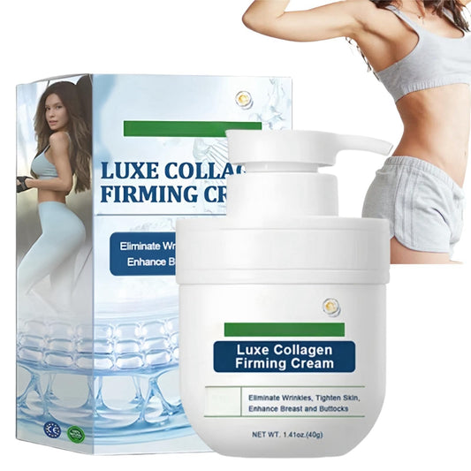Ruojiar Luxe Collagen Firming Cream,Ultra Firming & Revitalizing Cream,Skin Lifting Wrinkle Removal Cream,Anti-Aging Moisturizer with Collagen,Advanced Firming & Wrinkle Reducing Cream,Collagen Body Lotion