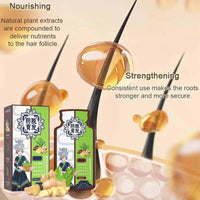 Bisienya Ginger Plant Extract Anti-Hair Loss Hair Shampoo, Ginger Extract Shampoo, Plant Extract Oil Control Anti-Dandruff Shampoo for Hair Growth, Ginger Anti Hair Loss Shampoo for Women & Men
