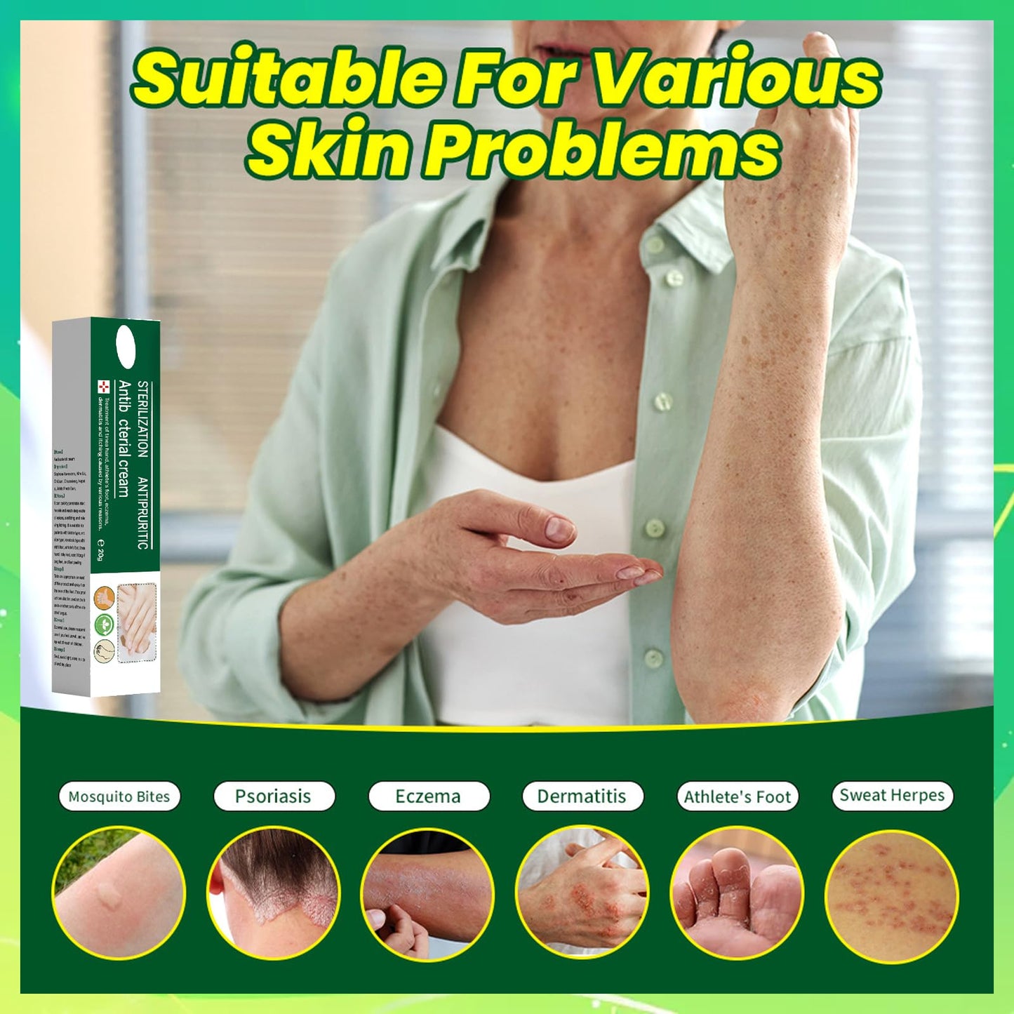 Athlete's foot Treatment cream - anti fungal foot cream for dry Feet, cracked heel Treatment & Athletes foot cream extra strong