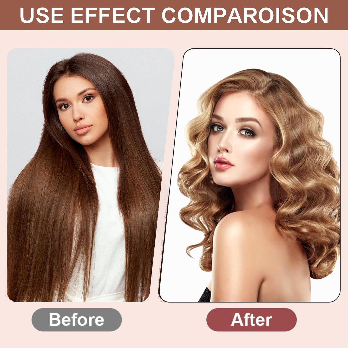 Asheyya 5 Pcs Heatless Blowout Rods Set, Jumbo Flexi Rods for Hair Wrapping and Sleeping at Night