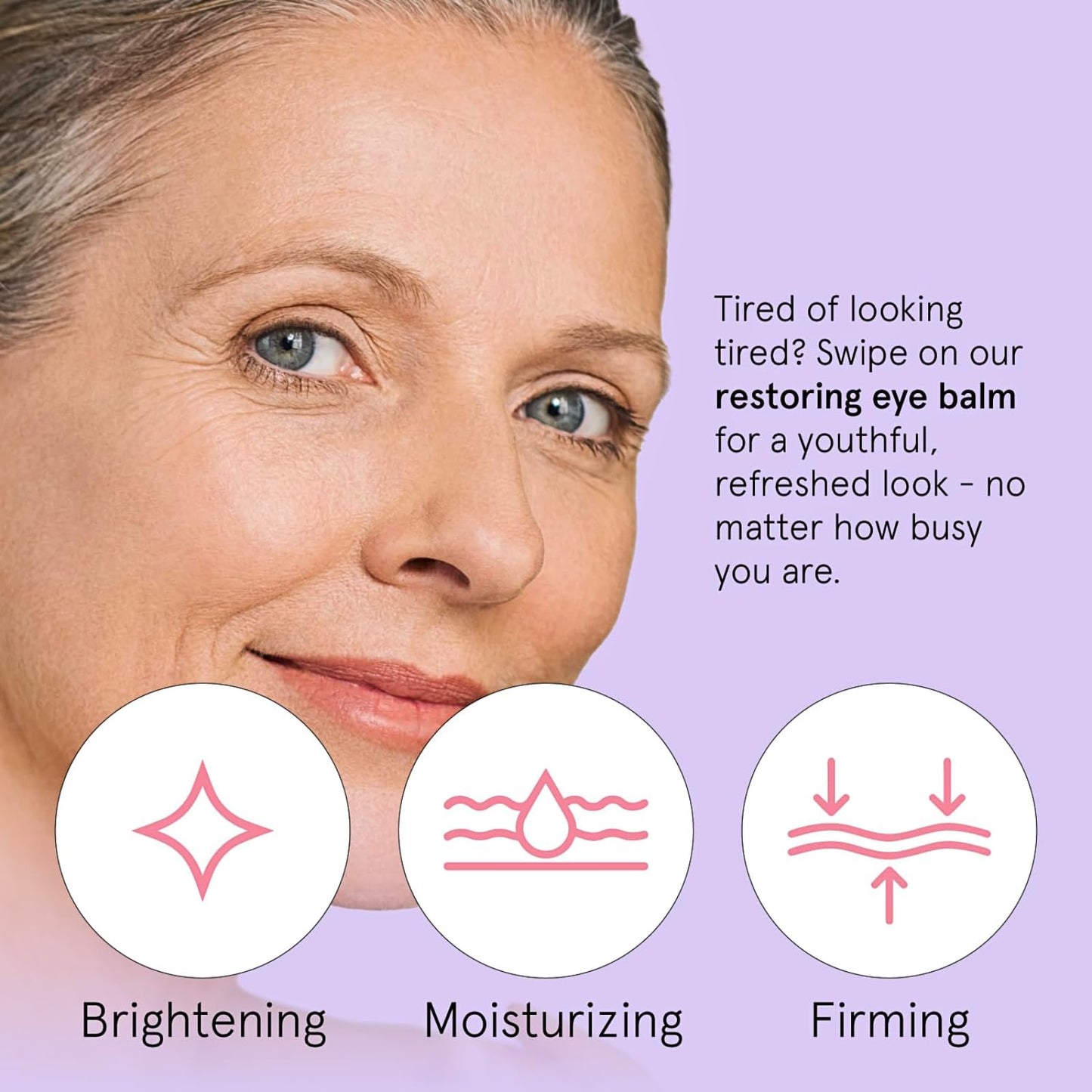 Under Eye Brightener Balm Stick - Retinol & Caffeine Eye Cream For Dark Circles And Puffy Eyes, Wrinkles, Eye Bags Remover Women - Instantly Hydrate And Brighten Under Eye Cream - Vegan Skincare