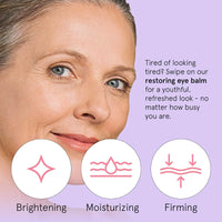 Under Eye Brightener Balm Stick - Retinol & Caffeine Eye Cream For Dark Circles And Puffy Eyes, Wrinkles, Eye Bags Remover Women - Instantly Hydrate And Brighten Under Eye Cream - Vegan Skincare