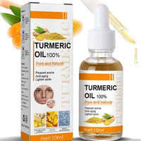 Maggikey Turmeric Oil Facial Serum - Helps to Minimize the Appearance of Spots, Contributes to a Brighter Complexion, and Provides Moisture. Suitable for all Skin Types (10ML)