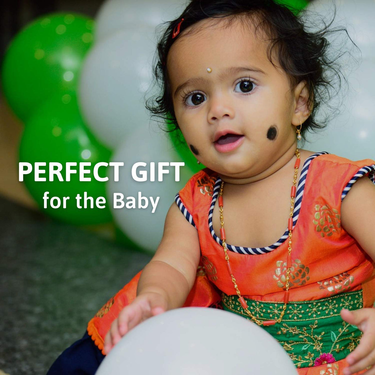 Dhyat Organic Netra® Baby Kajal - 100% Natural, Enriched with Certified Organic Ingredients, Chemical-Free Kajal, Water Resistant and Long Lasting - 8g