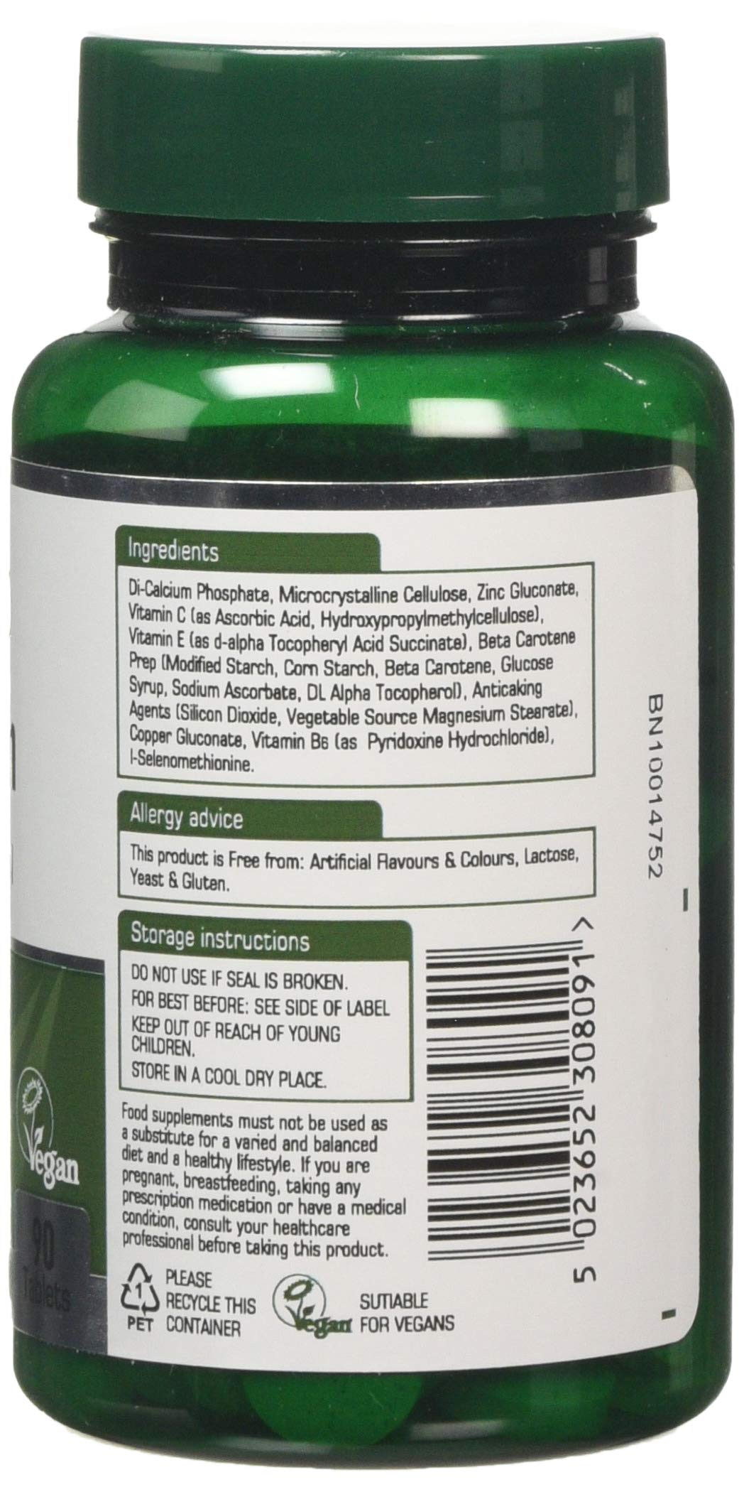 Selenium - with Zinc and Vitamins A C & E