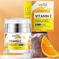 FALILUV Vitamin C Face Cream With Niacinamid,Retinol, Brightening Face Moisturiser For Women,Anti Aging Wrinkles,Orange Extracted Organic Face Cream Natural Skin Care For Dark Spots Acne,Fine Lines