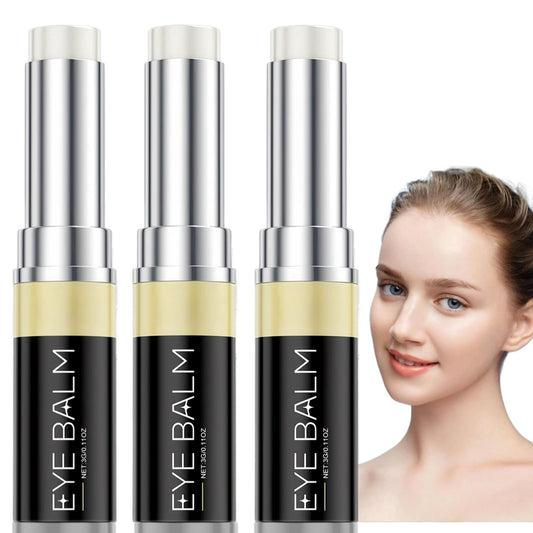 3Pcs Lumi/balm Eye Serum,Eye Balm Stick for Under Eye Bags,Anti Aging Eye C/ream S/tick,Eye Balm Stick Hydrating,Dark Circle Eye Cr/eam,Eye Tightening Cream,Eye Bags Serum,Eye Wrinkle Cream for Woman