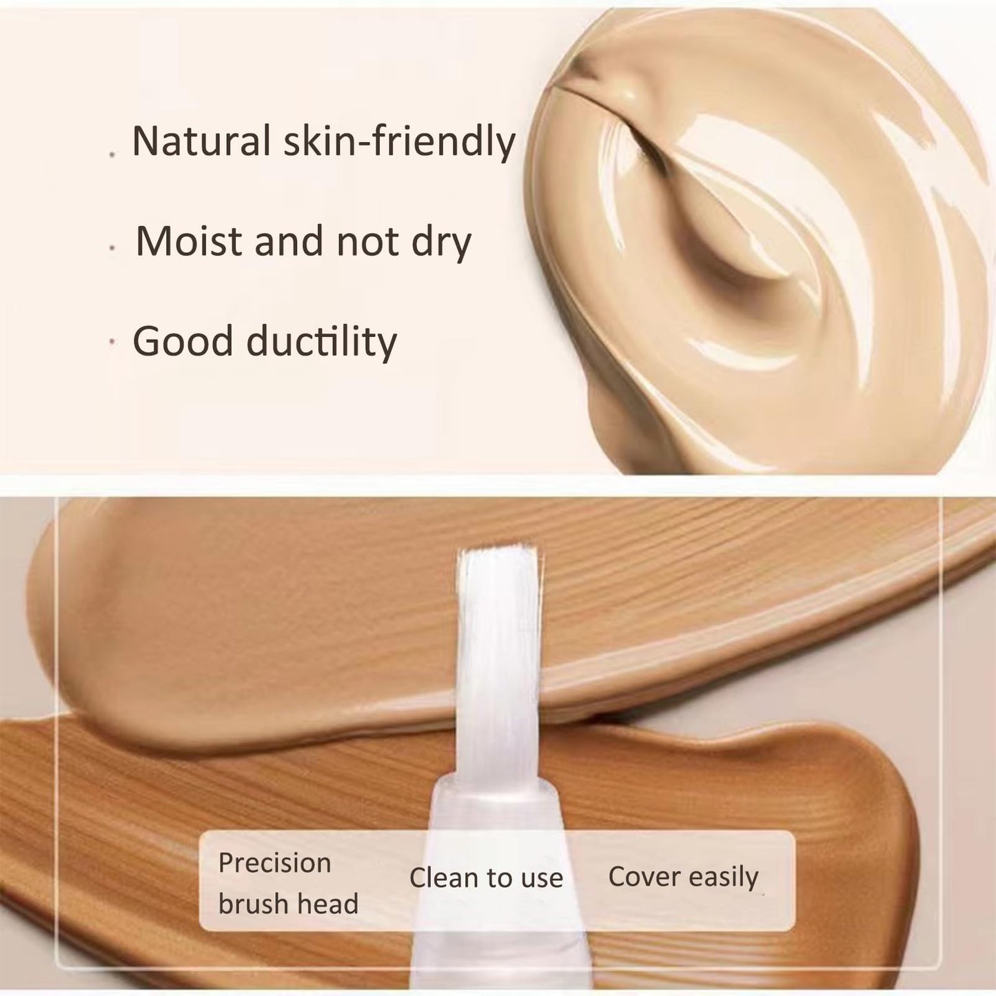 OKAQEE Green Full Coverage Concealer - Waterproof Dark Circles and Blemish Concealer - Long Lasting Corrector Concealer (Green)