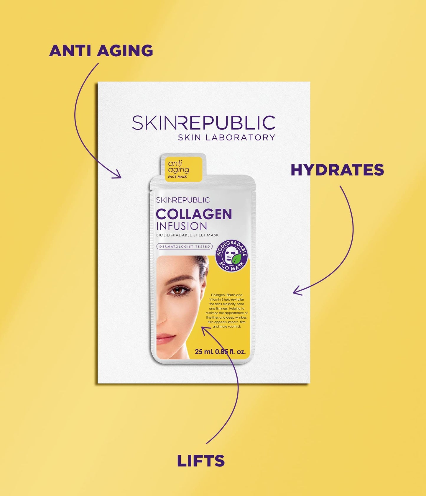 Skin Republic Collagen Infusion Face Mask 25ml