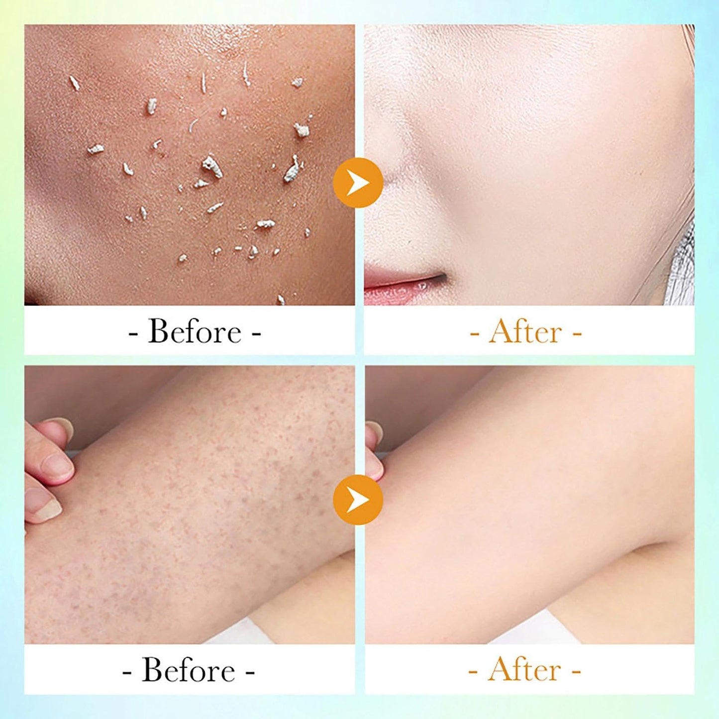 Orange Peeling Essence - Revitalizing Facial Exfoliator for Deep Cleansing, Gentle Exfoliation, and Radiant Skin Essence, Ideal for Both Face and Body