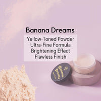 W7 Loose Face Powder Trio - 3 Piece Set - Banana, Nude & Pink Toned Powders - Ultra-Fine Setting Powder for Flawless Makeup