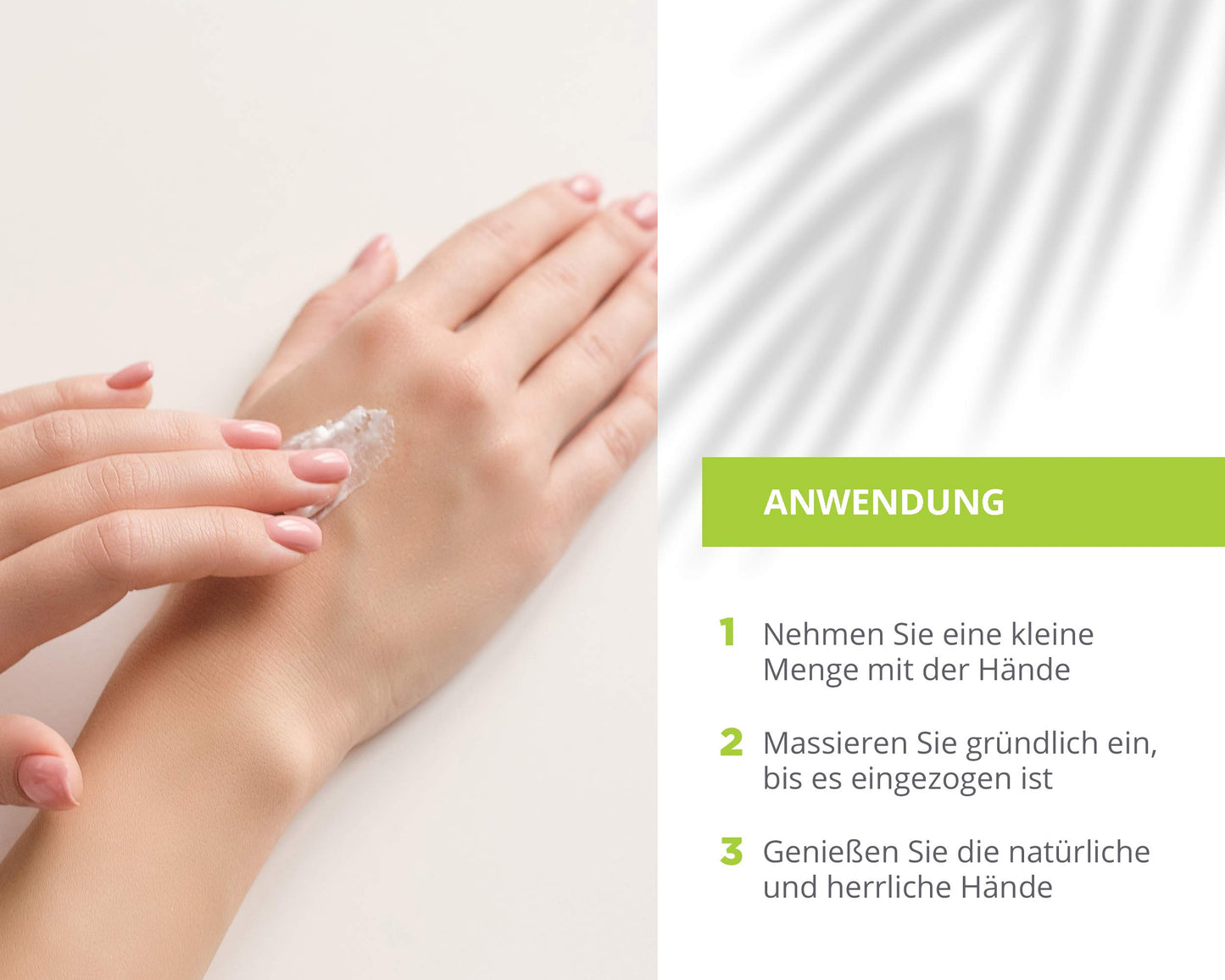 Tropicana Oil Natural Hand Cream with Coconut Oil 50g | Moisturising Care for Hands and Nails | Cold Pressed Virgin Organic Coconut Oil Hand Lotion | Shea Butter&Vitamin E | Premium Natural Cosmetics