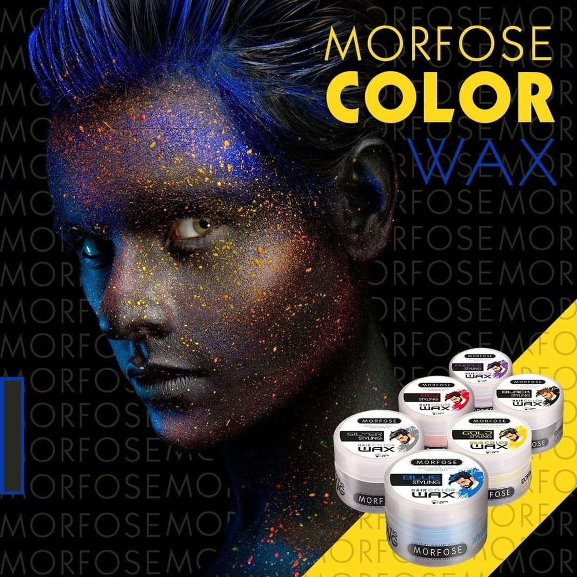 MORFOSE Morfose Black Hair Colour Wax 100ml