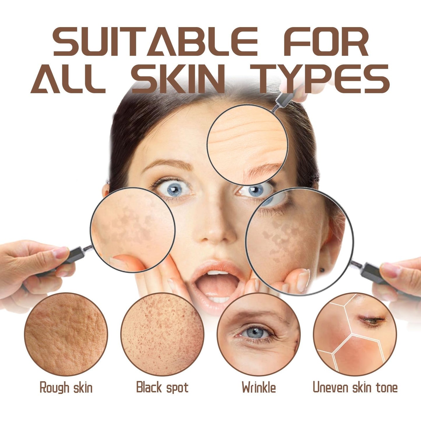 Siyinzu Paracress Facial Oil,Paracress Hydrating Serum,Paracress Anti-Wrinkle Ser-um,Collagen Serum for Fa-ce,Dark Spot Remover for Face,Paracress Fac-e Oil Anti-Ageing,Paracress Facial Oils for Women,60ml