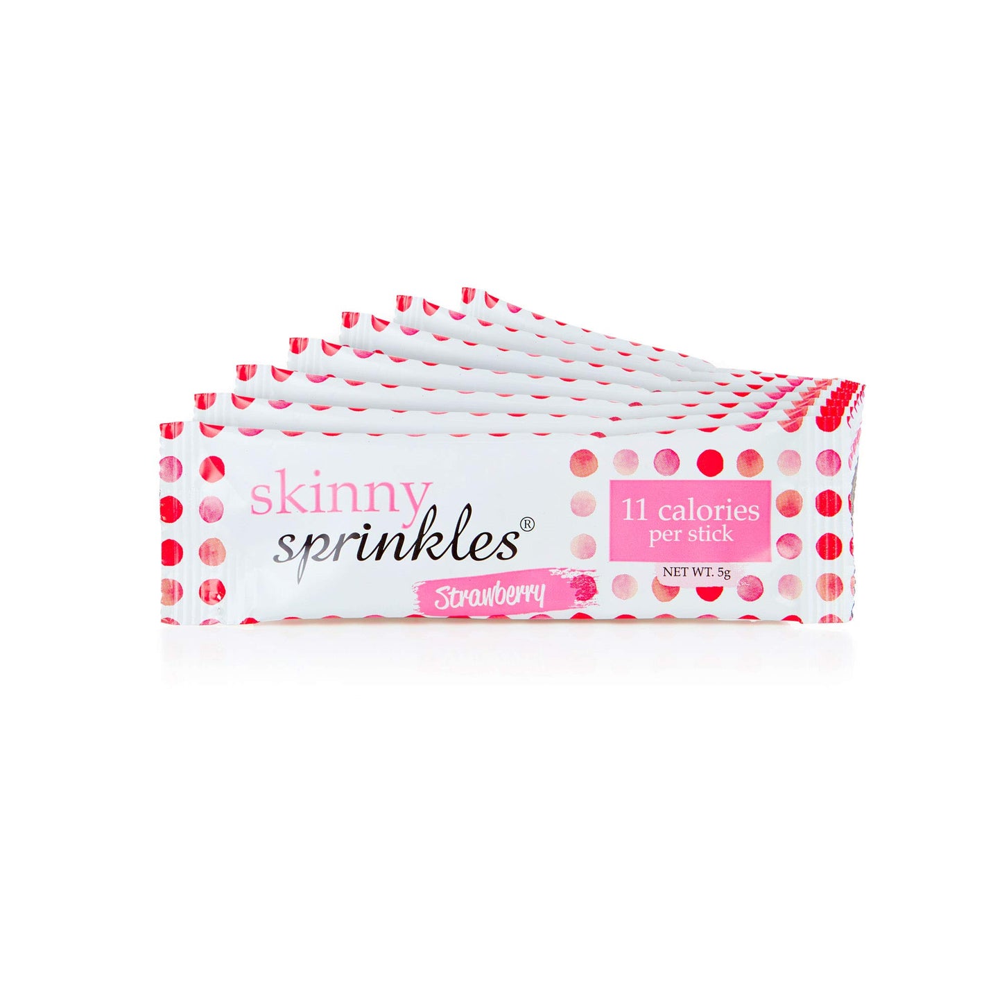 Skinny Sprinkles, 30 Servings - Weight Management Drink with Glucomannan - Vegan, Vegetarian Society Approved - Made in the UK - Strawberry