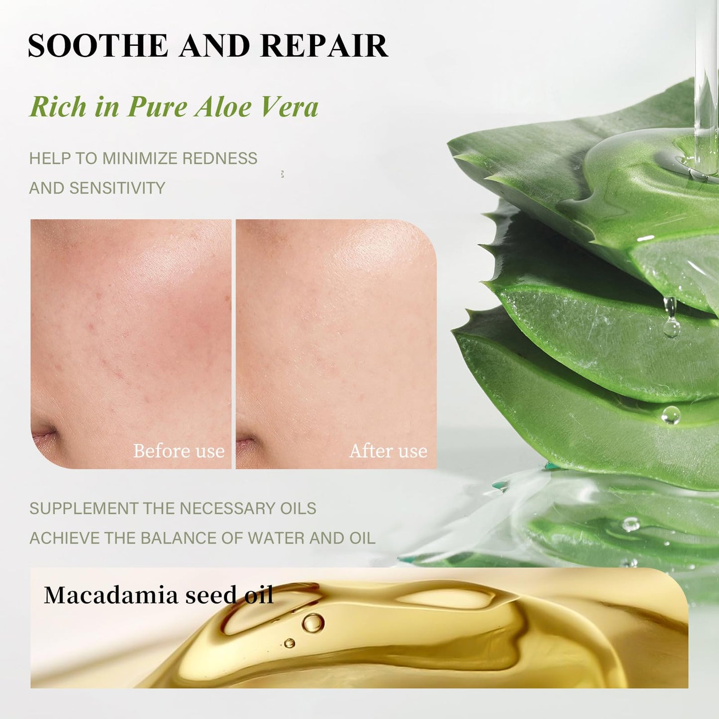 After Sun Stick Aloe Vera, Aftersun Revital Soothing Balm for Repairing & Moisturizing Skin, Minimizing Redness & Sensitivity, Restoring Skin Radiance
