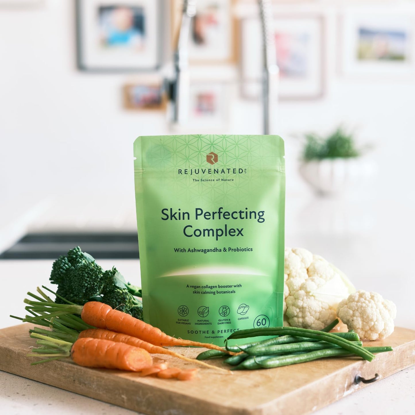 Rejuvenated Limited Rejuvenated Skin Perfecting Complex Capsules - Collagen Booster for Healthy Skin (60 Capsules)