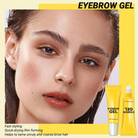 Beauthink Waterproof Eyebrows Styling Spiking Glue - Long-Lasting Brow and Edge Gel for Fluffy, Defined Brows With Brush. Strong Hold, Smudge-Proof Formula. Perfect for Styling and Setting 1PCS