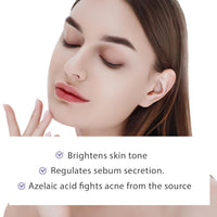 Fankayi Azelaic Acid Serum Cream,Face Hyaluronic Acid for Redness & Dark Spots,Brightening Face Skin Care Treatment,Dark Spot Remover,Brightening Serum,Whitening Freckle Cream,Dark Spot Correcting Serum