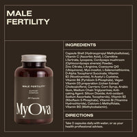 MyOva Conception Vitamins for Women and Men - Pre Pregnancy Supplement for Couples Trying to Conceive - Contains Essential Vitamins and Minerals to Support Fertility - 30 Days Supply