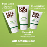 BULLDOG Bulldog Skincare | Men's Gift Set | Original Skincare Trio