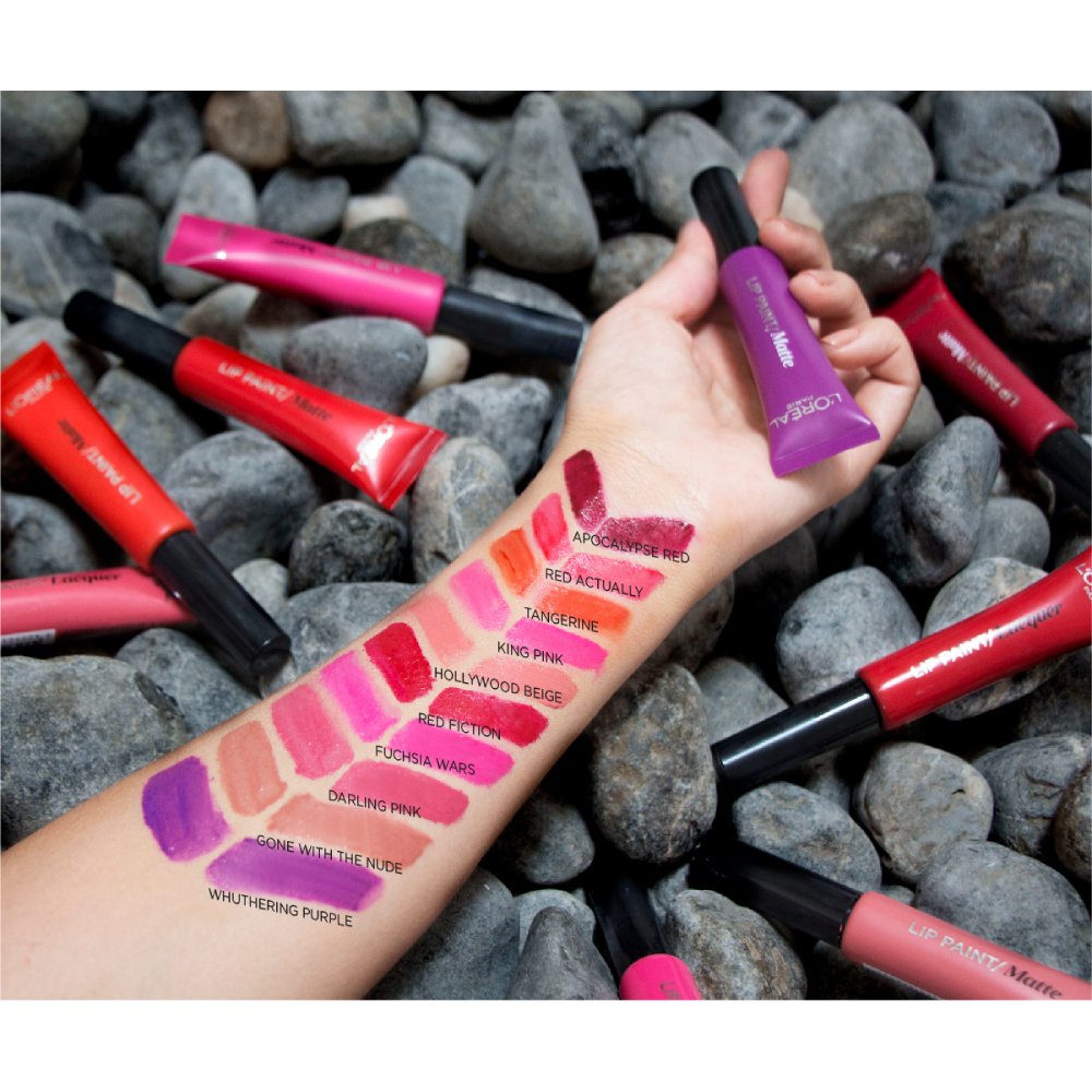 L'Oreal L'Oréal Infallible Lip Paint Lacquer 103 Fuschia Wars