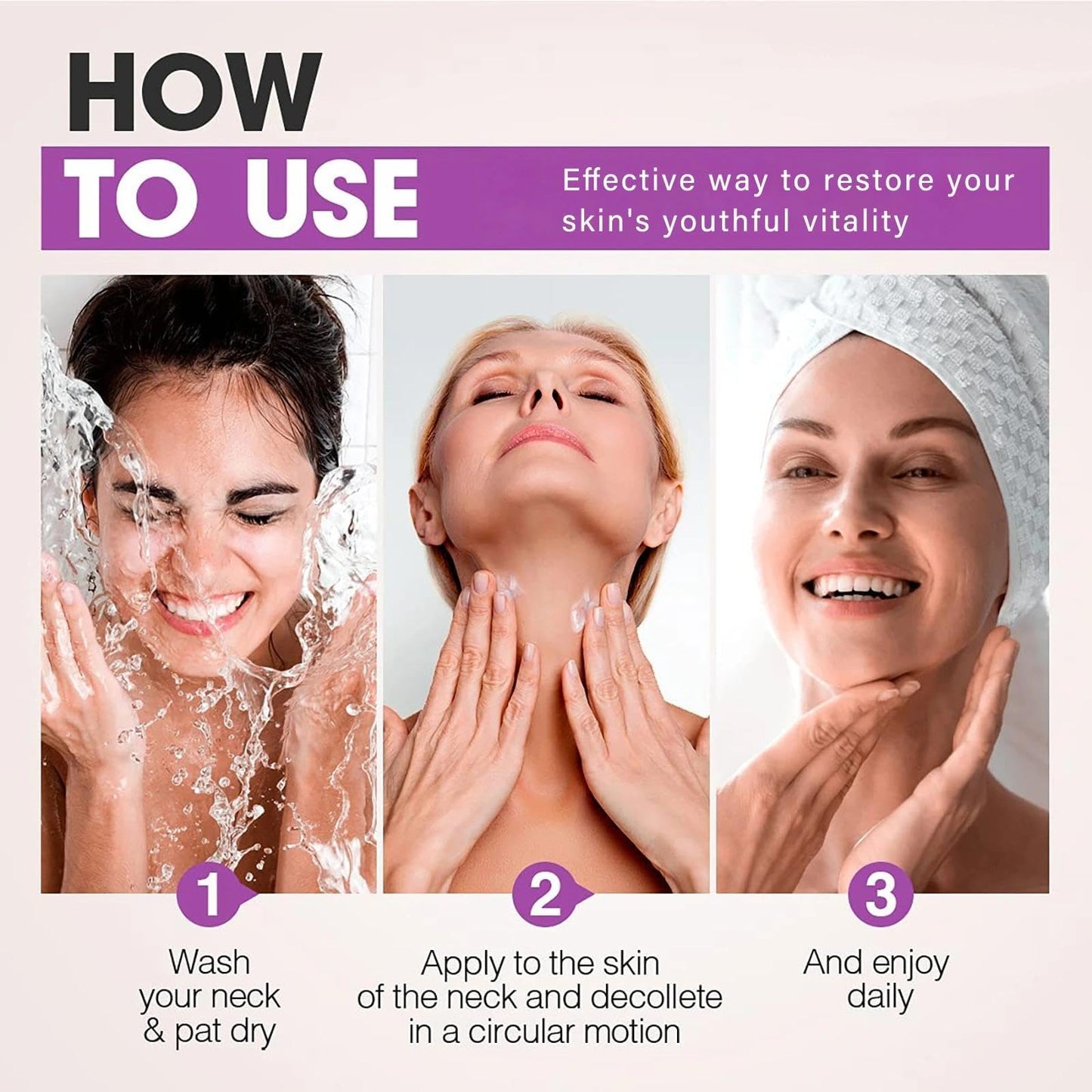 Face & Neck Cream with Collagen - A Moisturizer Infused with Collagen, Aiming to Support Skin's Natural Firmness and Hydration, Suitable for the Face and Neck Area