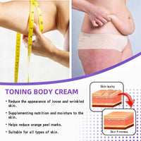 QinZiEn Overnight Toning Whip,Skin Tightening Cream Body,Overnight Toning Firming Body Cream,Wrinkle Cream,Firming Crea-m for Loose Skin,Anti Wri-nkle,Body Creams for Women,Anti Aging,Deep Wrink-le Cr-eam