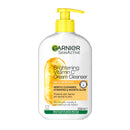 Garnier Vitamin C Brightening Cream Cleanser, Removes Makeup & Impurities, Hydrates & Brightens, For Dull & Uneven Skin, 250ml
