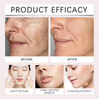 Xunzhi Peptide Balm,Peptide Balm Foundation,Hydrating Makeup for Mature Skin,Age Defying Peptide Balm,Tinted Moisturiser,Found-ation Ful-l Covera-ge,Fu-ll Cover-age Founda-tion,Ful-l Covera-ge Concealer