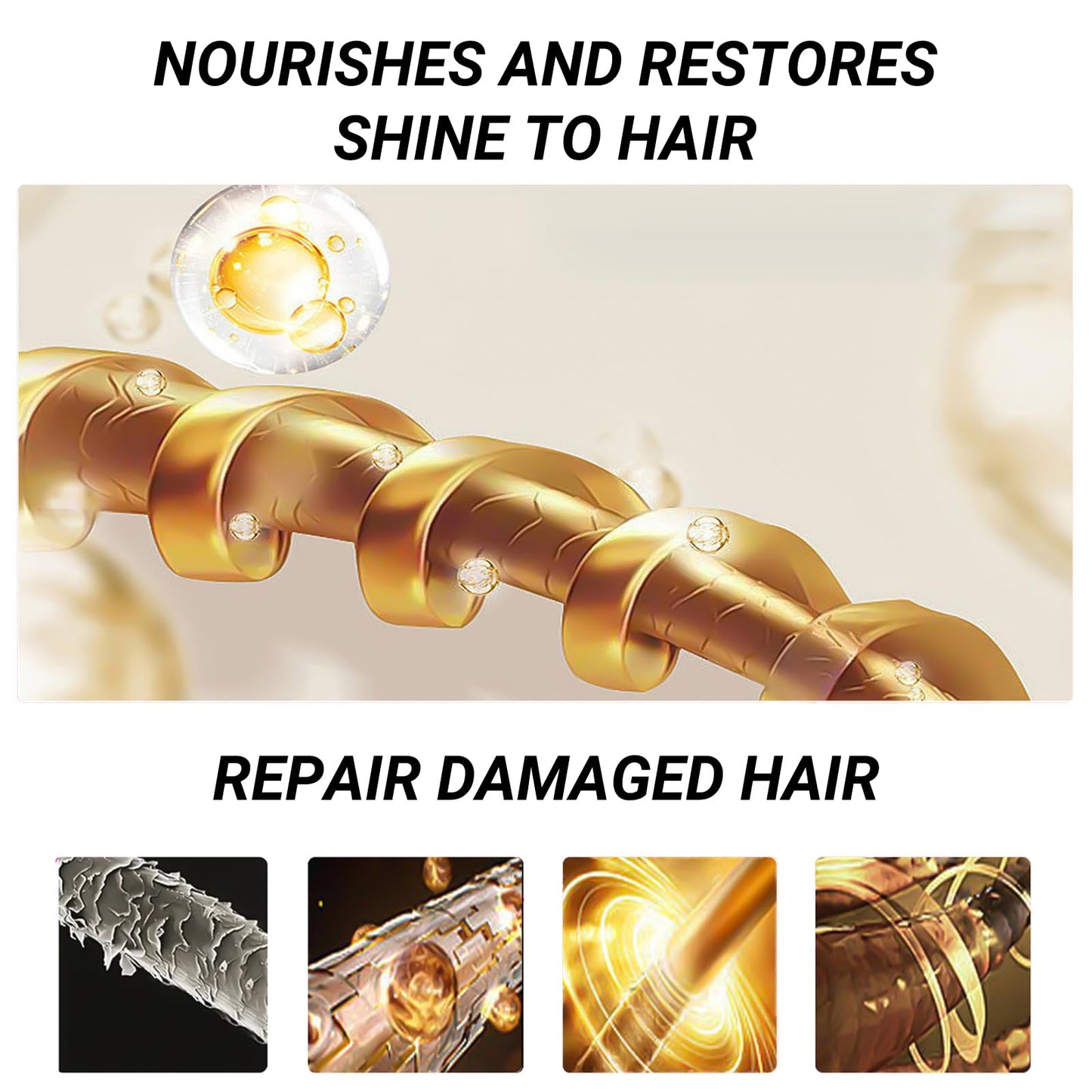Beauthink Raw Batana Oil for Hair Growth, Batana Oil Paste, Repair, and Smoothing, for Shine, Softness & Thicker-Looking Hair