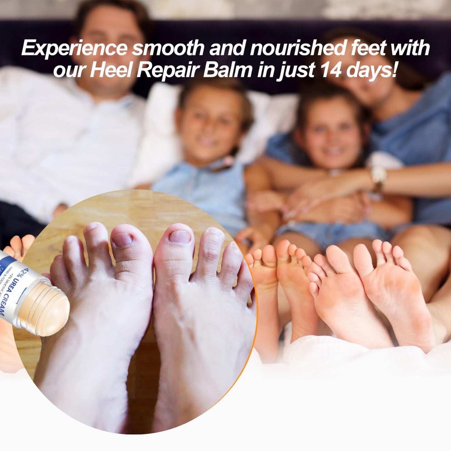 Urea Foot Cream - Urea Cream - Foot Cream 42 Percent for Cracked And Dry Skin - Foot Moisturiser Repair Cream Skin Care Hands & Feet - Heel Balm for Cracked Heel