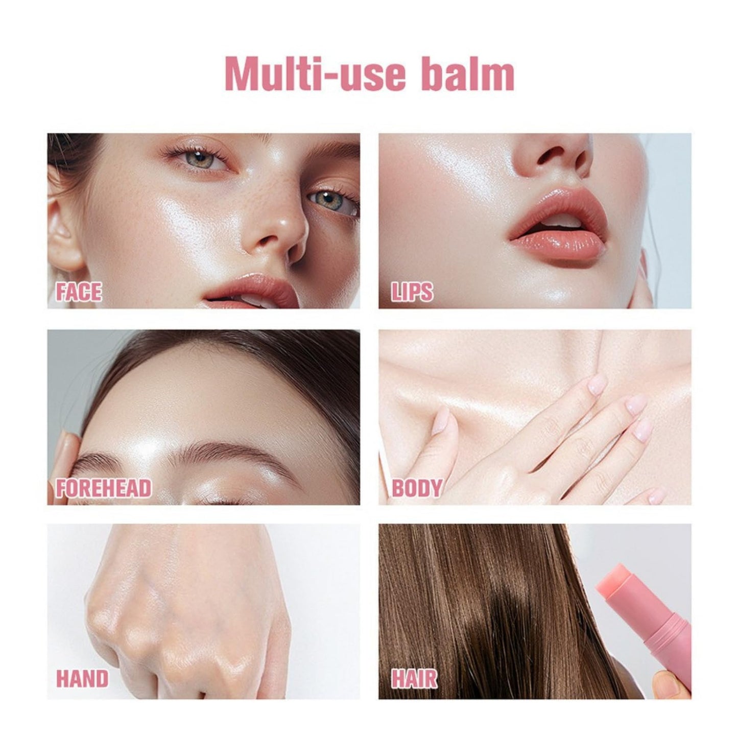 Cureluxe 2PCS Wrinkle Multi Collagen Wand – Deep Wrinkle Filler Collagen Stick for Face,Lip – All-in-One Moisturising Balm for Women – Lifting, Tightening & Firming Night Treatment for Fine Lines