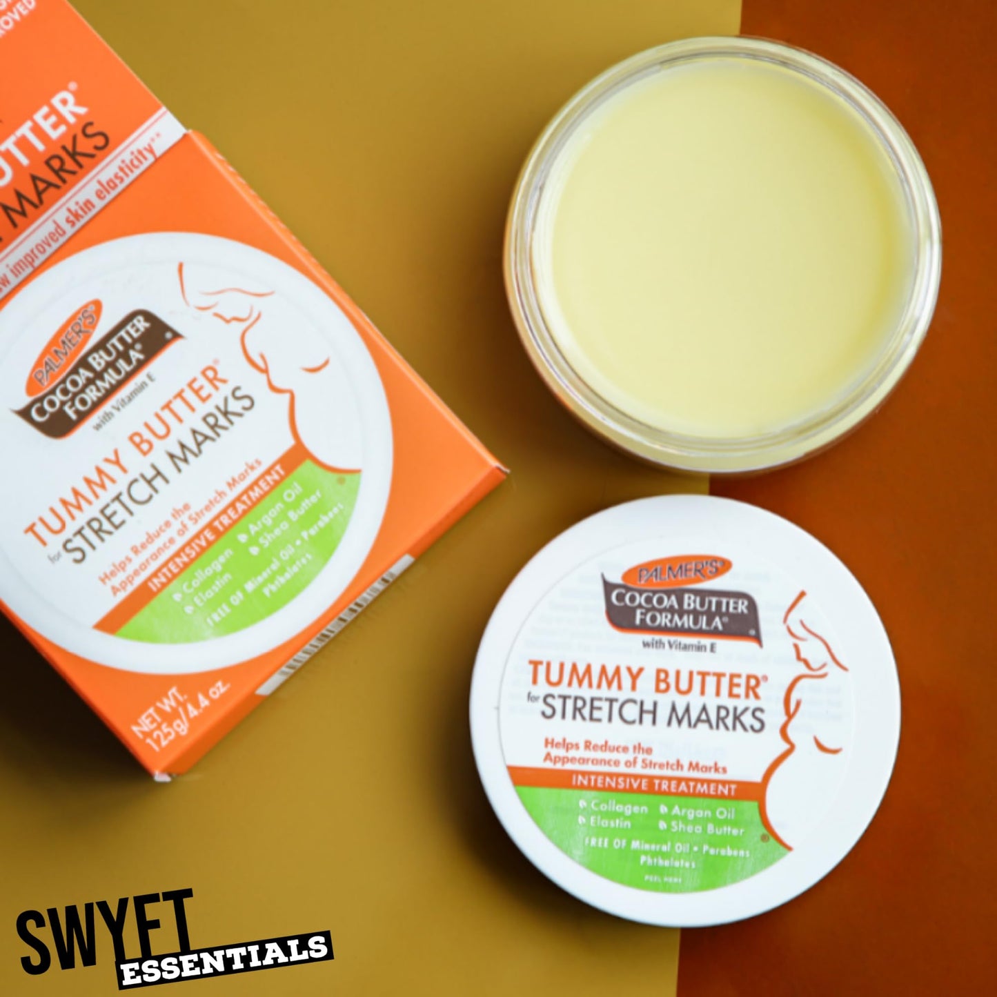 Palmers Coconut Stretch Mark Cream Bundle: 1x Palmers Stretch Mark Cream 250 ML & 1x Palmers Firming Butter 125 gm | Stretch Mark Removal Bundle by Palmers Cocoa Butter