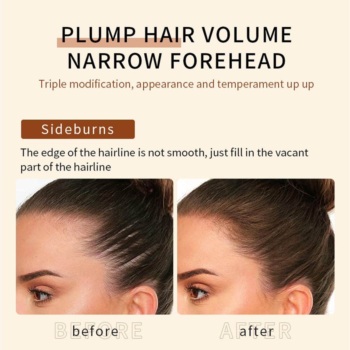 L0famy Root Cover Up Medium Brown, Root Cover Up Hairline Powder for Thin Hair, Hairline Powder, Root Touch Up Hair Powder, Water & Sweat Resistant Hair Loss Concealer Set for Thinning Hair Women (8g)