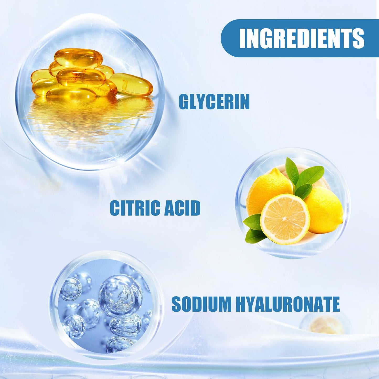 gcdat Highly Moisturizing Facial Essence, Mineral 89 Hyaluronic Acid Face Serum, Facial Gel Moisturizer and Pure Hyaluronic Acid Moisturizing and Hydrating Serum for Sensitive Skin and Dry Skin