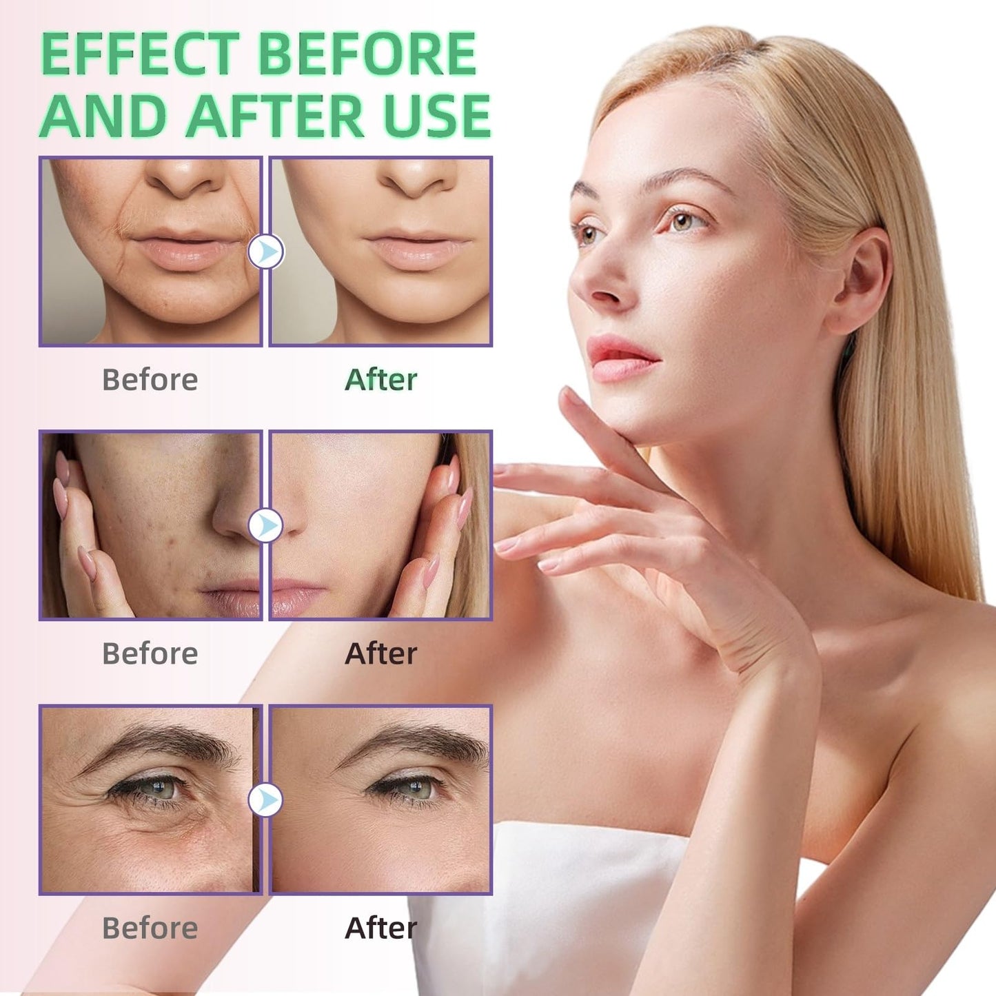 SingHao 50ml Dark Spot Correcting Glow Serum with 5% Niacinamide,Nicotinamide Facial S/erum,Hydrating & Brightening Ser/um,Niacinamide Dark S/pot Remover for Face,Dark Spot Se/rum with Hyaluronic Acid