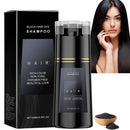SingHao Polar Hair Dye Shampoo,Hair Color Sha/mpoo 3 in 1,Polar Ha/ir Care,H/air Colour Sham/poo for Women Grey Ha/ir Coverage,Home Ha/ir Dy/e Pu/re Plant Extract,Hai/r Care Instant Dye Shampoo(Black)