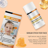 Cureluxe Bee Venom Firming Duo Set, Anti-Wrinkle Facial Essence Stick and Firming Cream Designed toImprove Skin Firmness, Restore Skin Elasticity, and Provide Hydration, Contains Vitamin E and Bee Venom