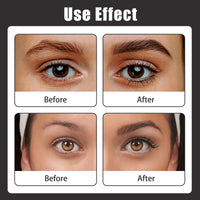 Guegine Eyebrow Tint Kit,2-In-1 Eye Brow Tint Kits,Lash Tint Kit,Lasting for 6 Weeks Diy Hair Dying for Salon(7ml Black)
