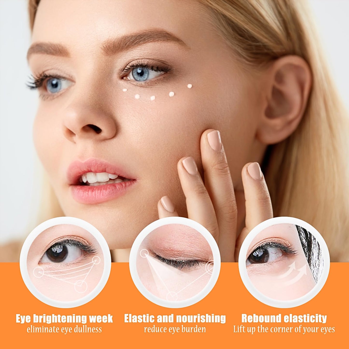 Eye Cream For Dark Circles, Vitamin C Eye Cream For Dark Circles And Puffiness, Anti Wrinkle Eye Cream, Vitamin C Eye Bag Cream For Women/Men, Brightening Eye Cream Anti Aging, Eye Care Products