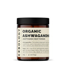 Erbology Organic Ashwagandha Powder 90g - 45 Servings - Sleep Aid - Rich in Withanolides - Sustainably Sourced Straight from Farm in India - Small Batch - Vegan - GMO-Free